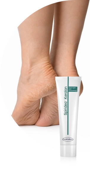 Dry heels and feet